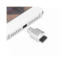 Load image into Gallery viewer, AMZER USB Type-C 3.1 to Micro SD Card (TF Card) Reader Adapter OTG Function - Silver - fommystore