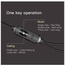 Load image into Gallery viewer, 2 in 1 earphone | black 2 in 1 headset | fommy 