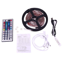 Load image into Gallery viewer, 4 x 50cm USB TV Rope Light, 3W IP65 Waterproof 30 LEDs SMD 5050 With 44-keys Remote Controller - fommy.com