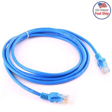 Load image into Gallery viewer, AMZER Cat5e Network Ethernet Patch Cable - Blue - fommy.com