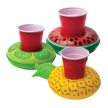 Load image into Gallery viewer, Inflatable Watermelon Shaped Floating Drink Holder - fommystore