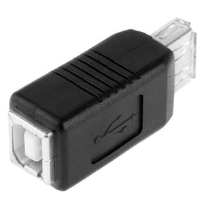 AMZER® USB 2.0 AF to BF Printer Adapter Converter - Black (Pack of 2) - fommystore