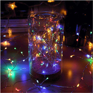 AMZER Fairy String Light 100 LED 10m Waterproof AA Battery Operated Festival Lamp Decoration Light Strip