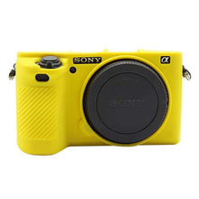 Load image into Gallery viewer, AMZER® Soft Silicone Protective Case for Sony ILCE-6500 - Yellow - fommystore
