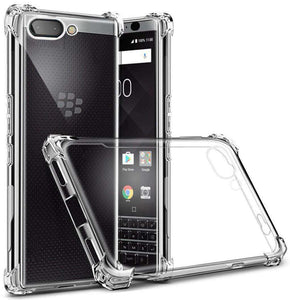 AMZER Pudding TPU Soft Skin X Protection Case for BlackBerry Key2 - Clear