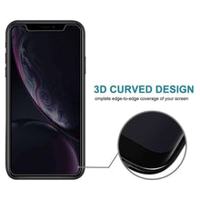 Load image into Gallery viewer, iPhone Xr/ iPhone 11 3D Tempered Privacy Screen Filter