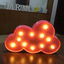 Load image into Gallery viewer, AMZER Creative Shape Warm White LED Decoration Party Star Lamp Light - fommy.com