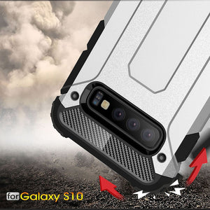 AMZER Hybrid Dual Layer Rugged Armor Case for Samsung Galaxy S10 - fommystore