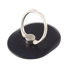 Load image into Gallery viewer, AMZER Universal Oval Shape 360 Degree Rotatable Ring Stand Holder - Black - fommystore