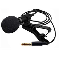 Load image into Gallery viewer, AMZER 1.5m Lavalier Wired Recording Microphone Mobile Phone Karaoke Mic - Black - fommystore