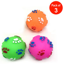 Load image into Gallery viewer, Assorted Squeaky Dog Chew Toys - pack of 3 (Random Style)