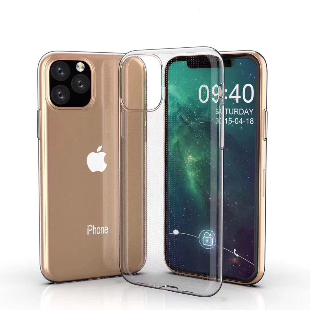 AMZER Ultra Slim TPU Soft Protective Case for iPhone 11 Pro Max - Clear - fommystore