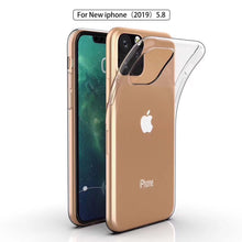 Load image into Gallery viewer, AMZER Ultra Slim TPU Soft Protective Case for iPhone 11 Pro Max - Clear - fommystore
