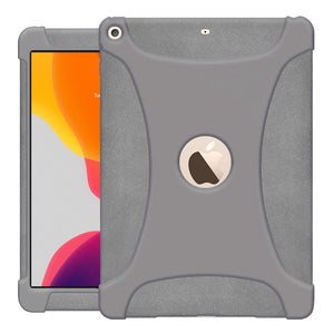 Silver Colored Silicone Case for iPad 10.2 inch 