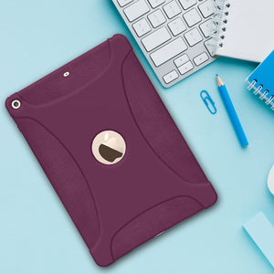 Silicone Jelly Case for iPad 10.2 inch - Purple