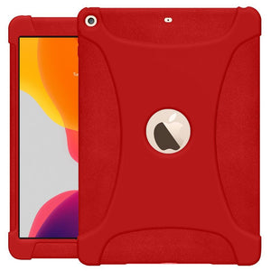 Red Silicone Case for iPad 10.2 inch 