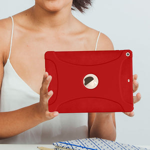 Silicone Skin Jelly Case for iPad 10.2 inch - Red