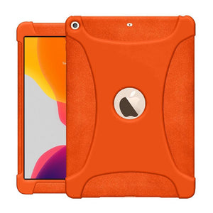 Shockproof Rugged Case for iPad 10.2 inch - Orange 