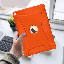 Load image into Gallery viewer, Orange Skin Jelly Case for iPad 10.2 inch