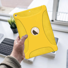 Load image into Gallery viewer, Yellow Silicone Skin Jelly Case for iPad 10.2 inch 