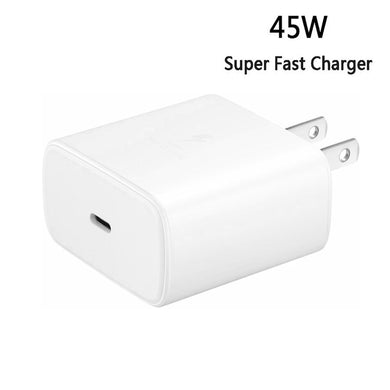 45W USB-C Wall Charger with Fast Charge PD Adapter for iPhone 12/12 mini/12 Pro/12 Pro Max/11/11 Pro/Pro Max