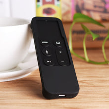 Load image into Gallery viewer, AMZER Shockproof Silicone Protective Case for Apple TV 4th Gen Siri Remote Controller - Black - fommystore