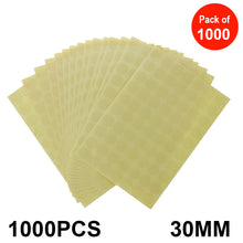 Load image into Gallery viewer, AMZER Round Shape PVC Self-Adhesive Sealing Sticker - Pack of 1000