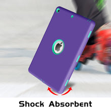 Load image into Gallery viewer, Rugged Shockproof Armor Dual Layer Hybrid Case for Apple iPad 10.2/iPad 8th Generation 10.2 inch - fommy.com