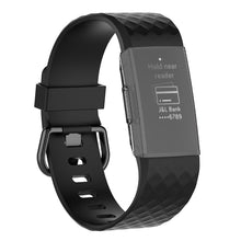 Load image into Gallery viewer, AMZER Full Coverage PC Hard Case For Fitbit Charge 3 Smart Watch - Black - fommy.com