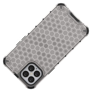 AMZER Honeycomb SlimGrip Hybrid Bumper Case for iPhone 12 Pro Max - fommy.com