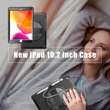 Load image into Gallery viewer, Tuffen Case with Protective Cover and holder for 10.2 Inch iPad 7th, 8th, 9th Gen