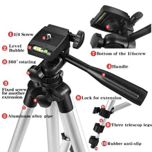 Load image into Gallery viewer, tripod stand under 10 dollar