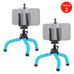 Flexible Octopus Bubble ccc Stand Mount for Smartphone, Camera - pack of 2