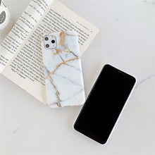 Load image into Gallery viewer, AMZER Marble IMD Soft TPU Protective Case for iPhone 11 Pro - fommy.com