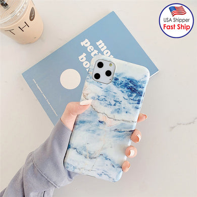 AMZER Marble IMD Soft TPU Protective Case for iPhone 11