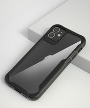 Load image into Gallery viewer, AMZER Ultra Hybrid Slim Case for iPhone 12 Pro Max with Transparent Back, ShockProof Bumper - fommy.com