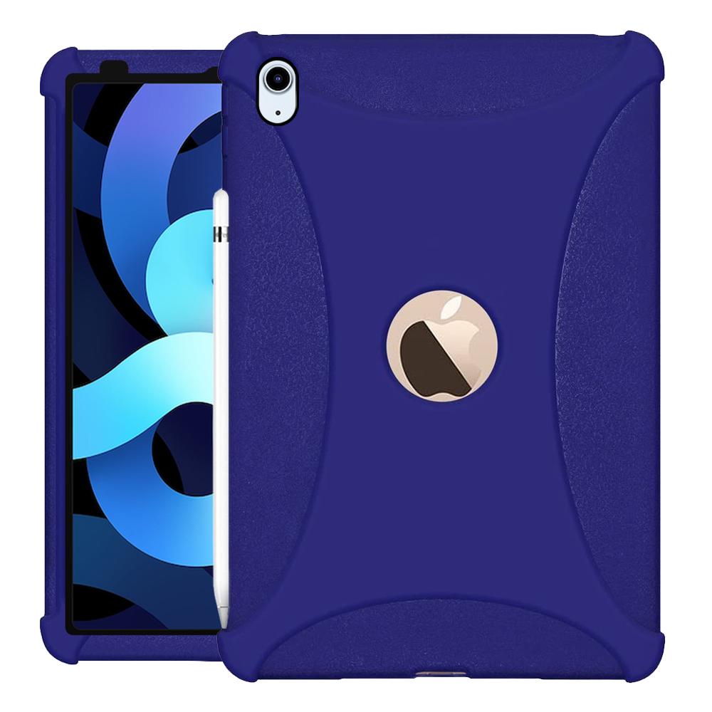 AMZER Shockproof Rugged Silicone Skin Jelly Case for iPad Air 4th Gen (2020),iPad Air 5th Gen (2022)