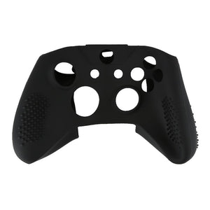 AMZER Soft Silicone Gamepad Protective Case for Microsoft Xbox One S Controller - Black