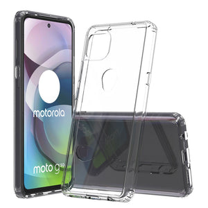 AMZER SlimGrip Hybrid Case for Motorola Moto G 5G - Clear