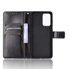Load image into Gallery viewer, AMZER Horizontal Flip Leather Wallet Case with Holder &amp; Card Slots &amp; Photo Frame for Samsung Galaxy A52 5G - fommy.com