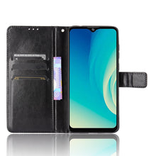 Load image into Gallery viewer, AMZER Flip Leather Case with Holder &amp; Card Slots &amp; Lanyard for ZTE Blade A7s 2020 - fommy.com