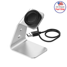 Load image into Gallery viewer, AMZER Aluminum Alloy Magnetic Charger Holder with Chip Protection, Support Fast Charging for Samsung R500 / Samsung Galaxy Watch 3 - fommy.com