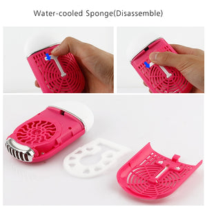 Portable Mini USB Charging Air Conditioner Refrigerating Handheld Small Fan - fommy.com