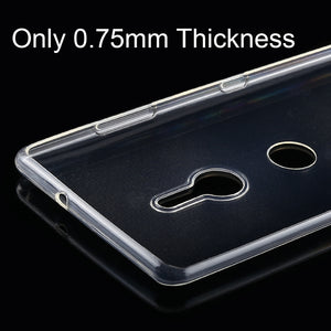 AMZER Ultra thin Transparent TPU Soft Gel Protective Case for Sony Xperia XZ3 - fommy.com