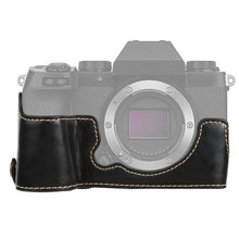 Load image into Gallery viewer, AMZER 1/4 inch Thread PU Leather Camera Half Case Base for FUJIFILM X-S10