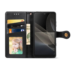 Sony Xperia ACE II Horizontal Flip Leather Case with Holder, Lanyard and Card Slots