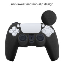 Load image into Gallery viewer, AMZER Leather Texture Silicone Protective Case For Sony PS5