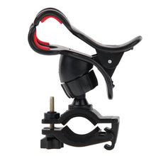 Load image into Gallery viewer, AMZER 360 Degree Rotation Universal Mobile Phone Bicycle Clip Holder Cradle Stand, Clip Support Phone Width: up to 10cm