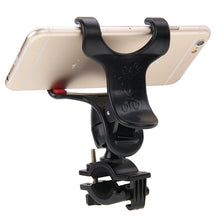 Load image into Gallery viewer, AMZER 360 Degree Rotation Universal Mobile Phone Bicycle Clip Holder Cradle Stand, Clip Support Phone Width: up to 10cm
