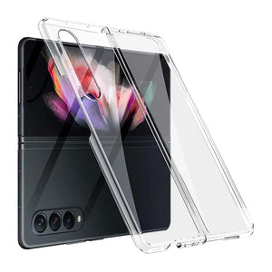 AMZER Frosted Transparent Shockproof Protective Case for Samsung Galaxy Z Fold3 5G